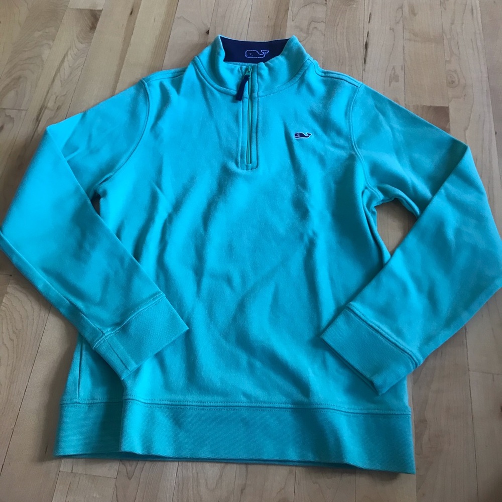 VINEYARD VINES LIGHT GREEN BOYS SWEATER